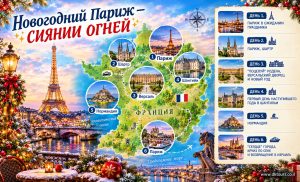 Новогодний Париж — СИЯНИИ ОГНЕЙ