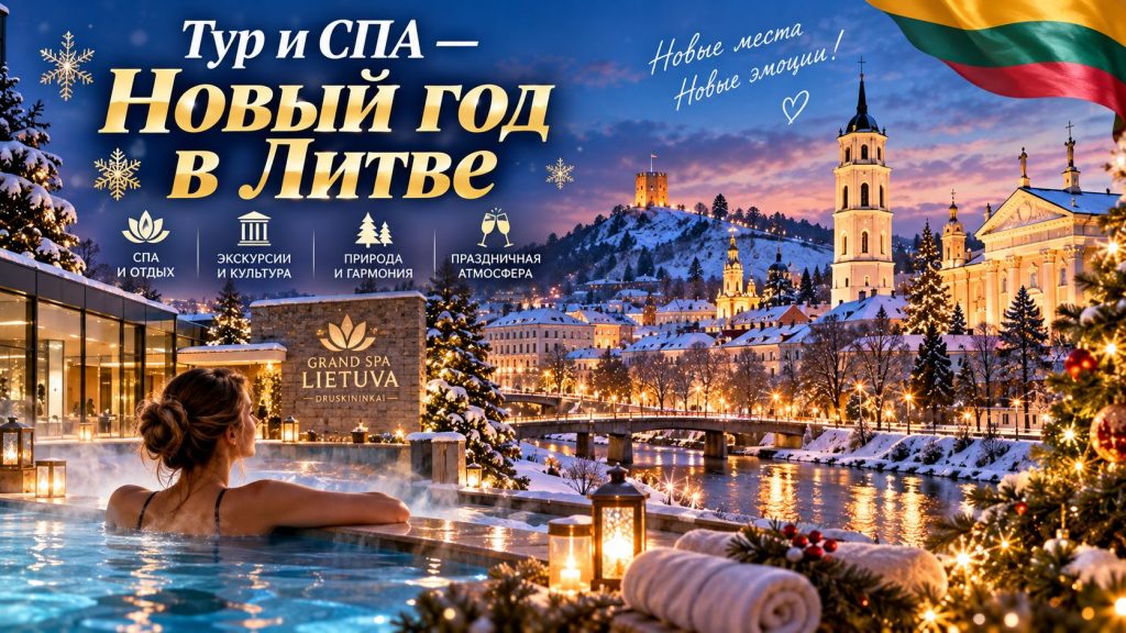 Тур и СПА — Новый год в Литве
